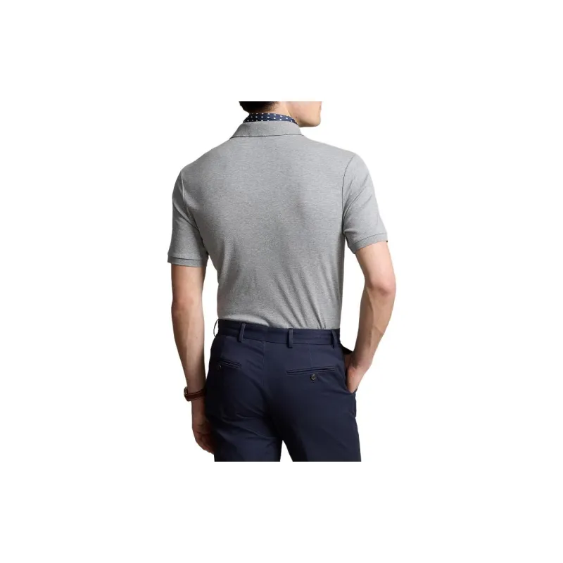Polo Ralph Lauren SS24 Polo Shirt Men's Steel Gray-2