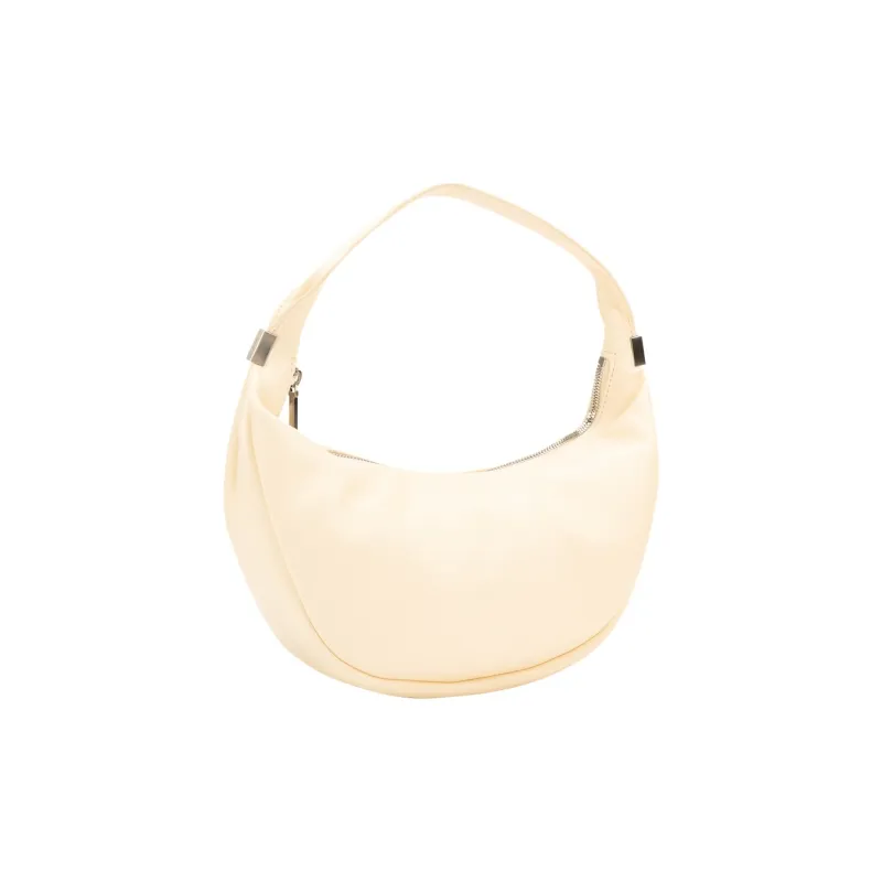 CALVIN KLEIN Synthetic Material Shoulder Bag Small Size Women's Vanilla White-2