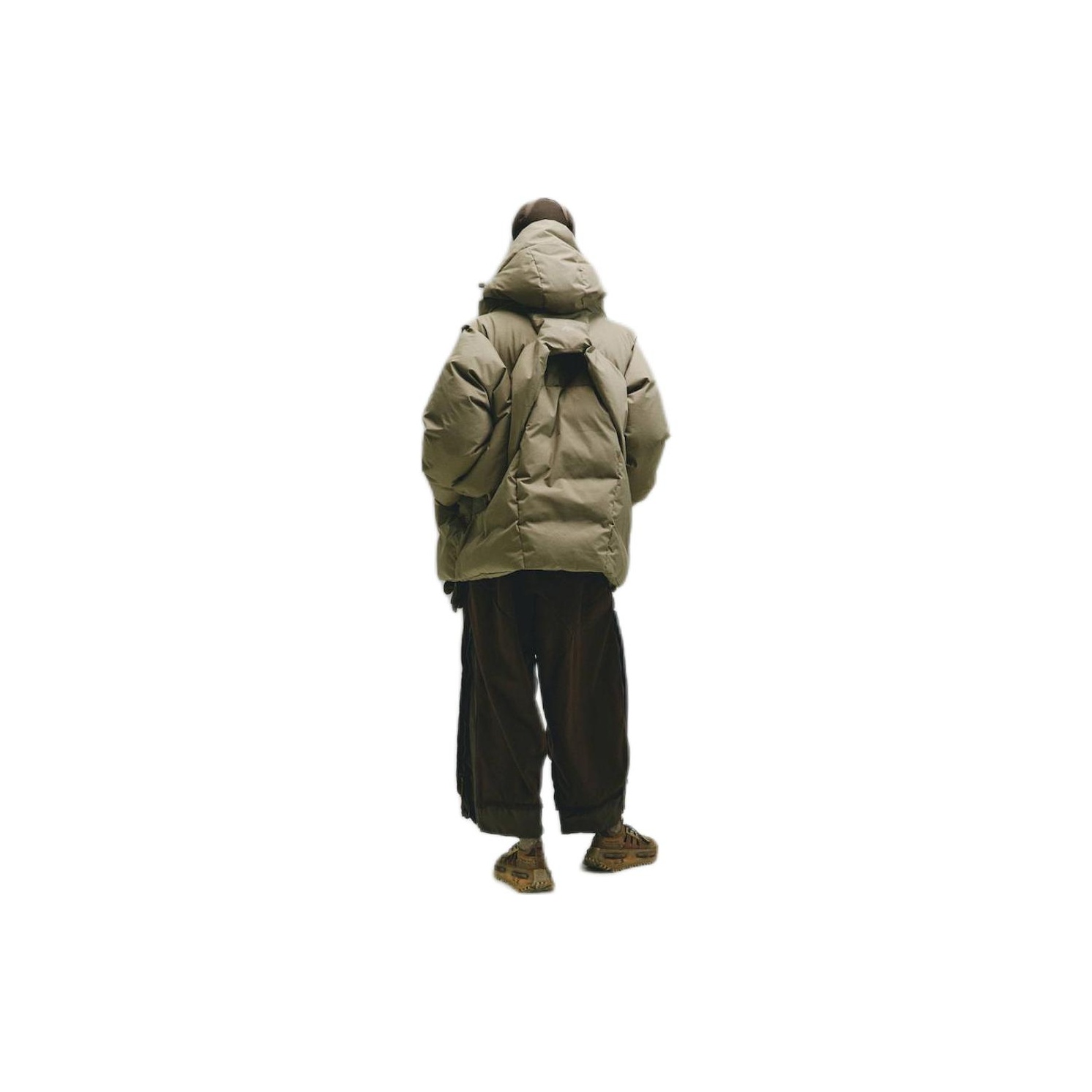 Adidas Originals x HAMCUS Down Jacket Unisex Khaki L - POIZON Adidas Originals x HAMCUS Down Jacket Unisex Khaki L - POIZON