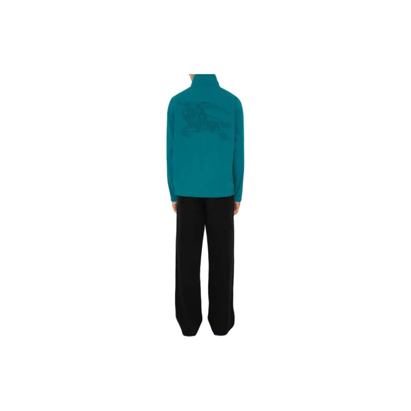 Burberry Embroidered logo Funnel neck Jacket-4