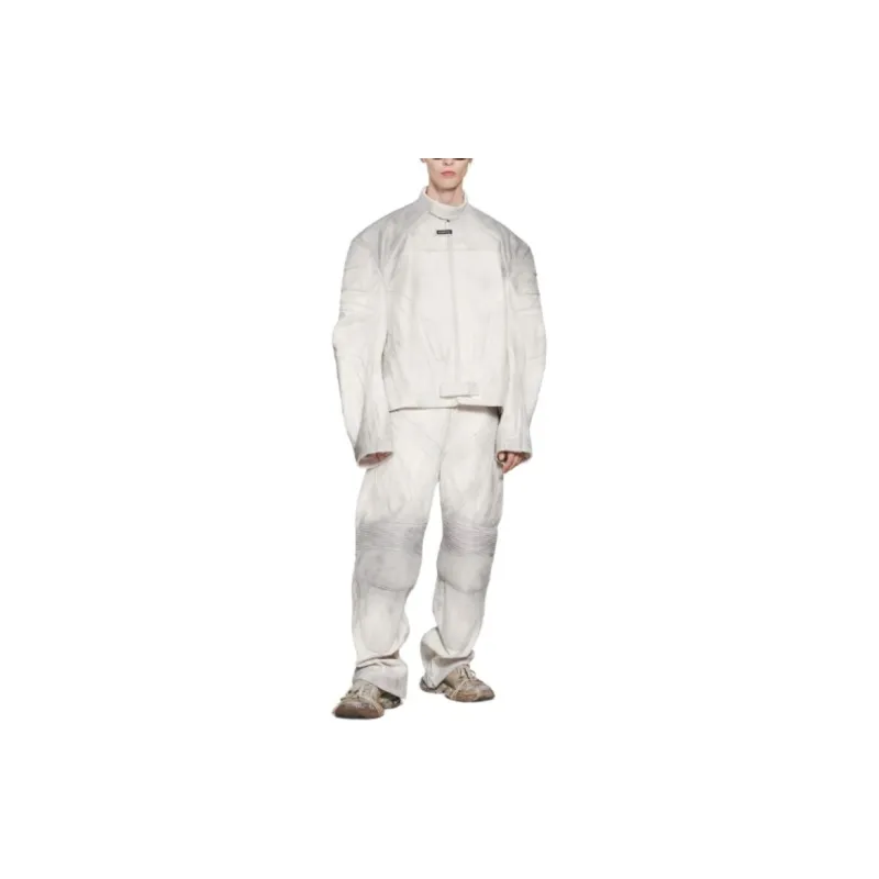 Balenciaga Jackets Men White-1