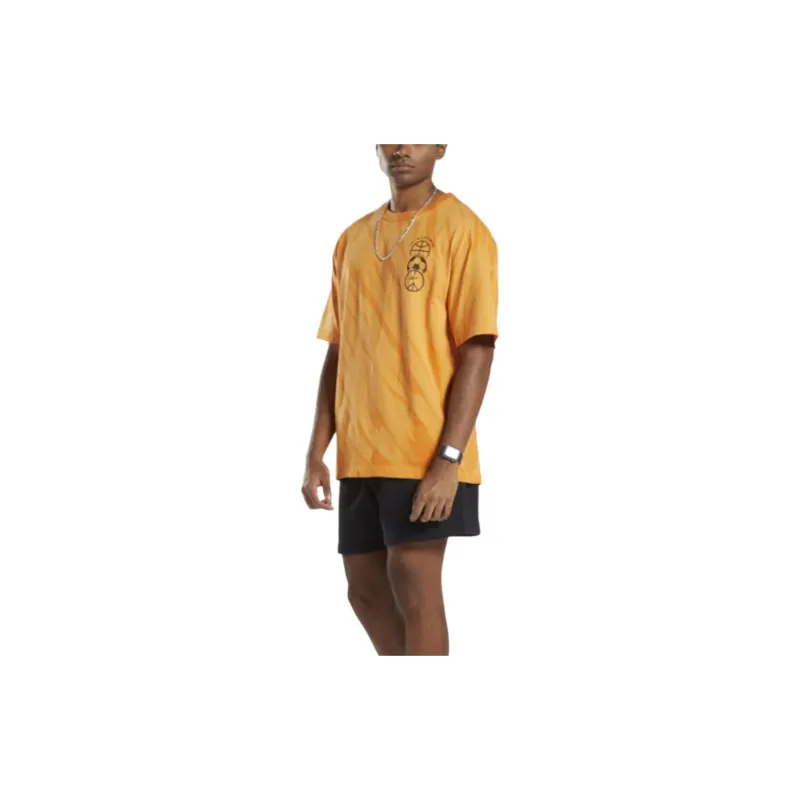 Reebok T Shirts Unisex Yellow-1