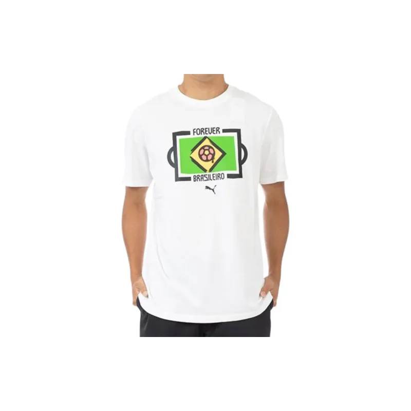 PUMA x NEYMAR JR X COPA AMÉRICA ESSENTIALS ΑΝΔΡΙΚΟ SS24 T Shirt Men's White-4