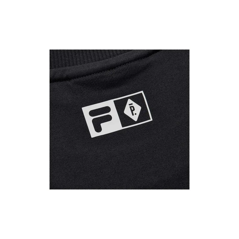 FILA FUSION T Shirts Unisex Undercurrent Black-4