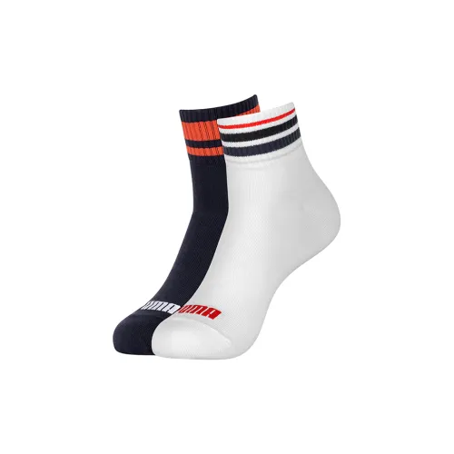 PUMA Mid Calf Socks Men's 2 Pack