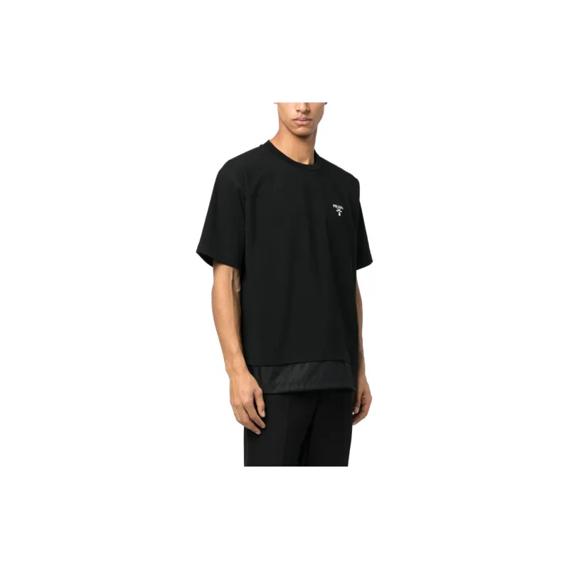 PRADA T Shirts Men Black-2