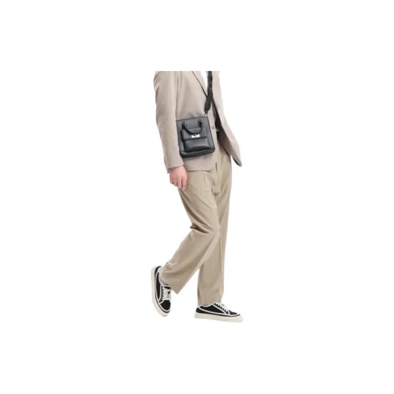 UNIQLO Casual Pants Unisex Dark Beige-4