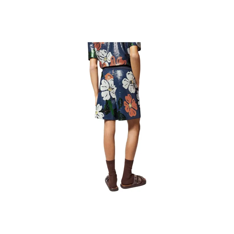 LOUIS VUITTON Sequin Embroidered Shorts-3