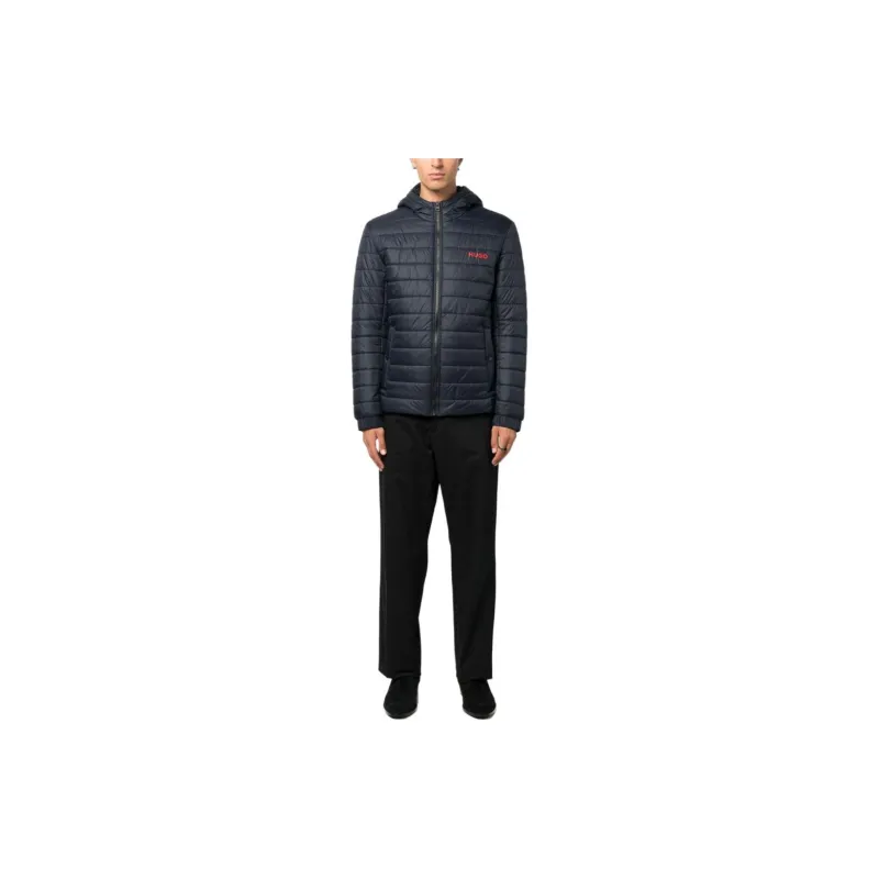 HUGO BOSS Puffer Jacket Men's Midnight Blue-1