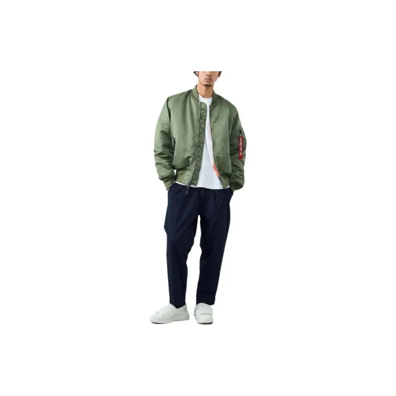 Alpha Industries Jacket Unisex Army Green-3