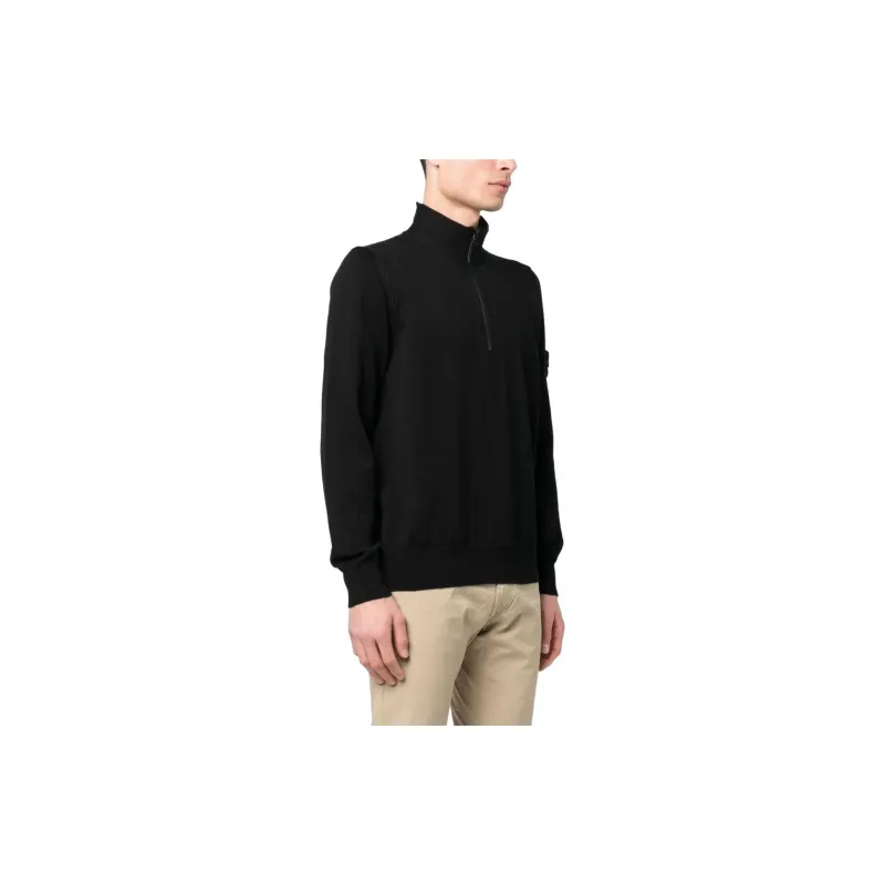 STONE ISLAND Sweatshirts Men Black-3