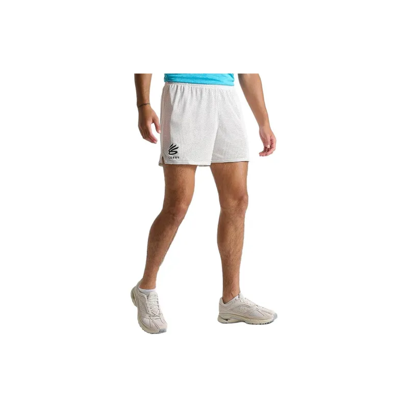 Under Armour Casual Shorts Men's White Clay-4