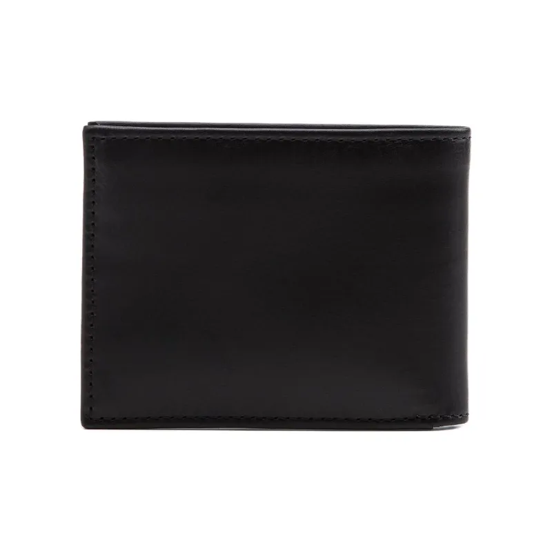 Levi’s Grained Cow Leather Wallet Men's Black-1
