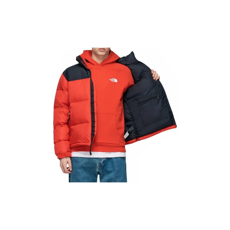 THE NORTH FACE 1996 Collection Retro Nuptse Down Jacket Unisex Orange Red-4
