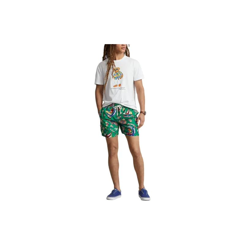 Polo Ralph Lauren Polo Bear print Cotton T shirt-2