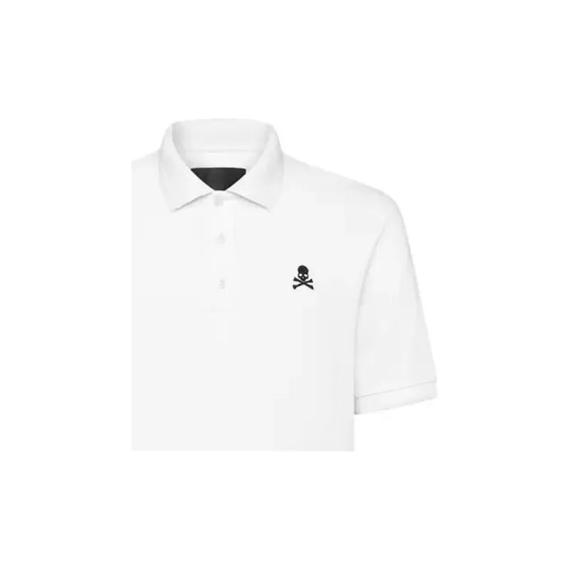 PHILIPP PLEIN Polo Shirts Men White-6
