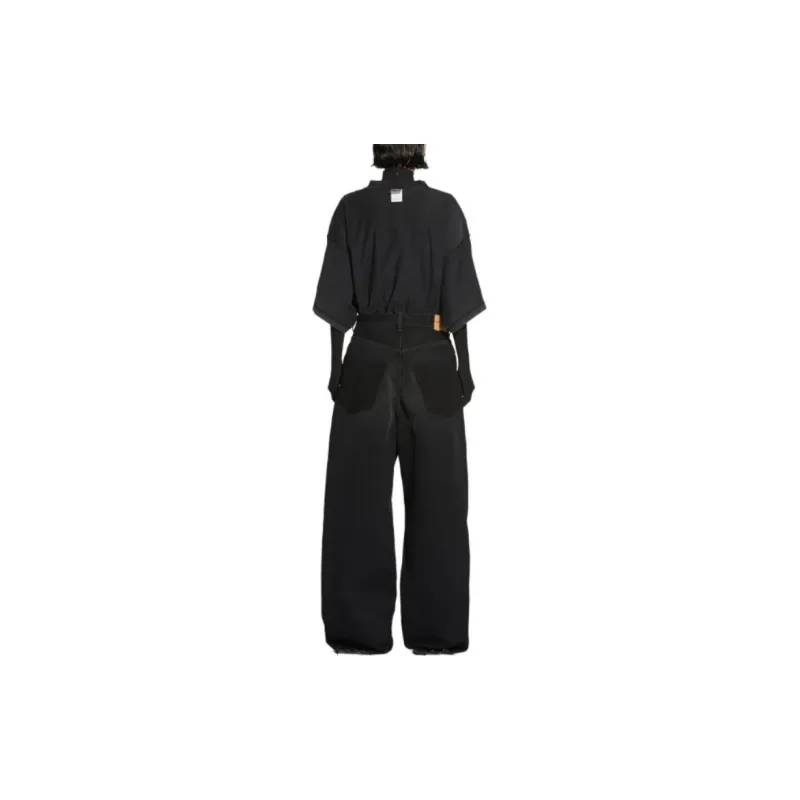 Balenciaga Jeans Unisex Black-3