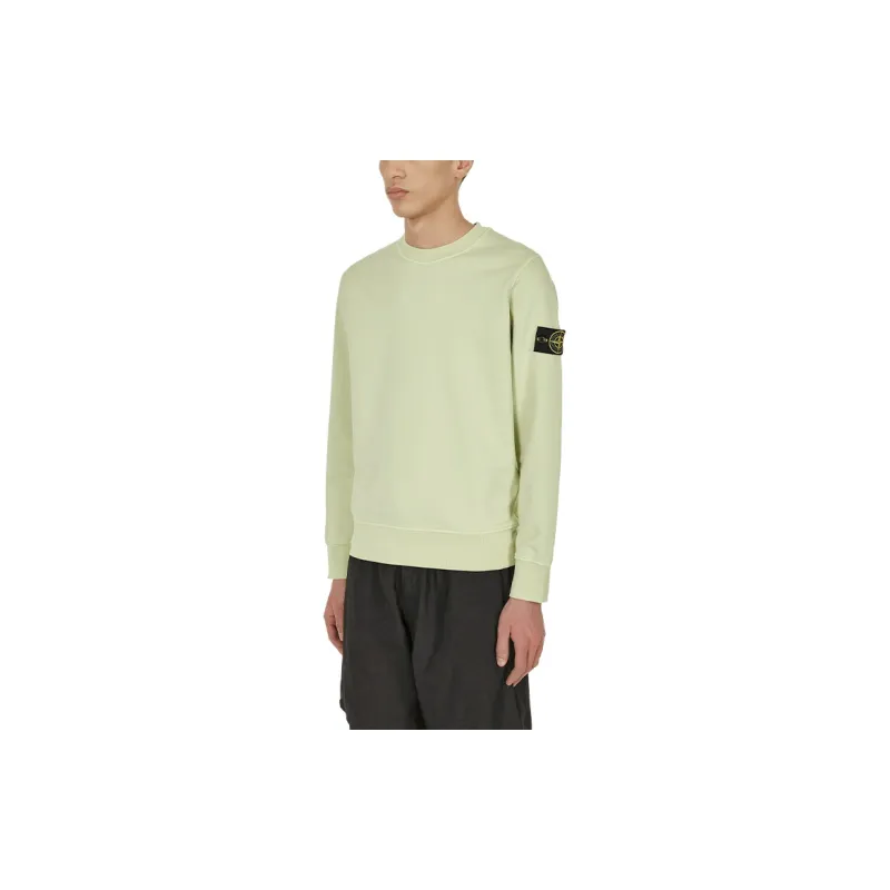 STONE ISLAND SS22 Sweatshirt Men's Avocado Green-4
