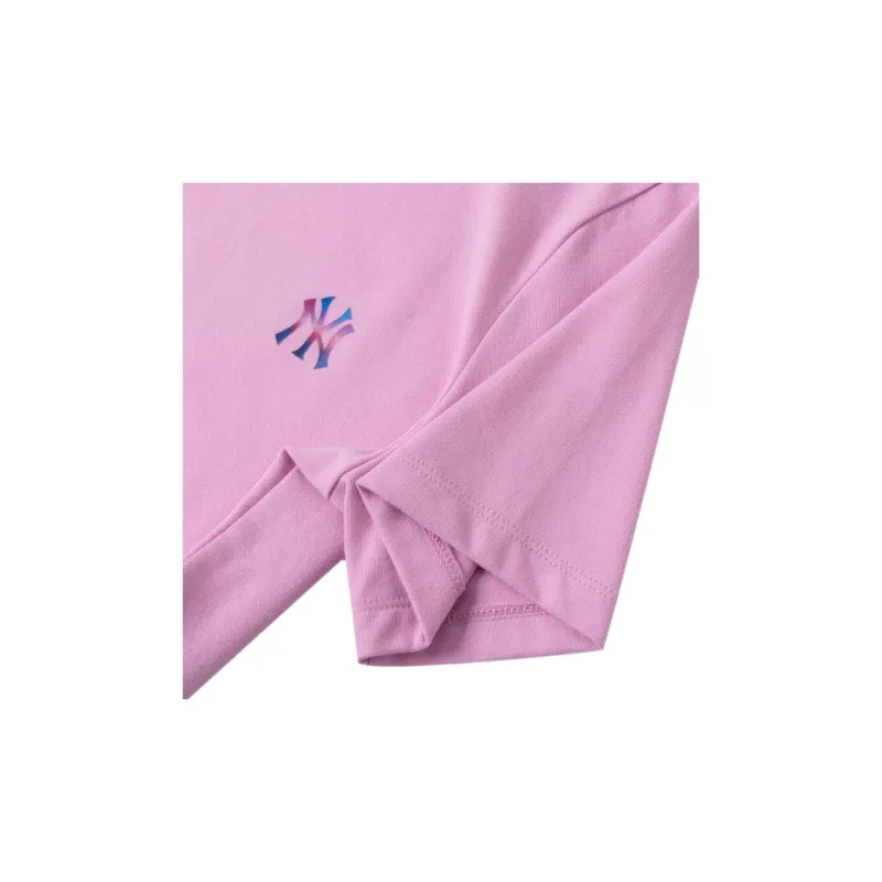 MLB New York Yankees T Shirt Women's Pink-3