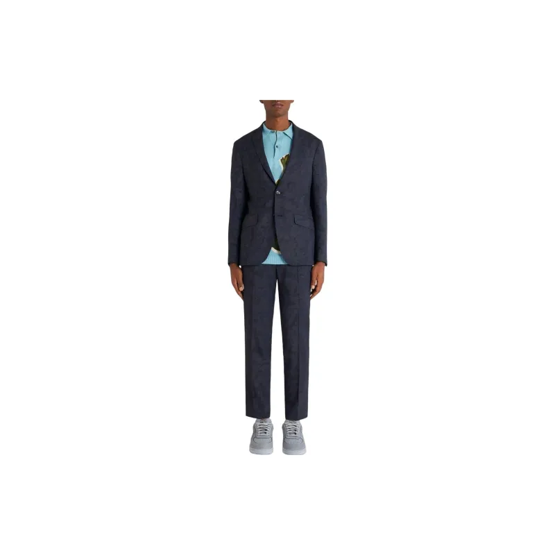 ETRO Single Breasted Long Sleeved Blazer-2