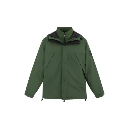 Timberland City Outdoor Windbreaker Jackets Men Black Forest Green