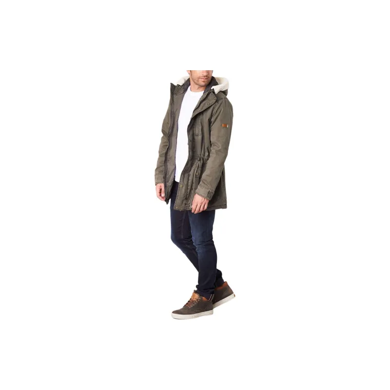 Pepe Jeans Jackets Coats Men's Khaki Green-1