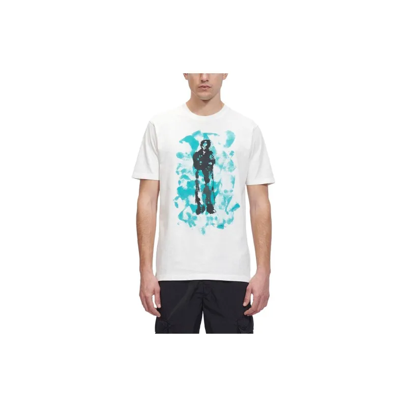 C.P.Company T Shirts Men White-2