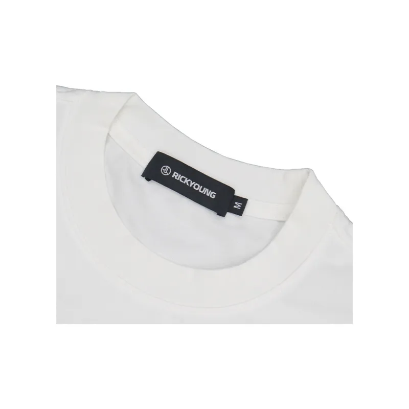 RICKYOUNG T-Shirts Unisex White-4