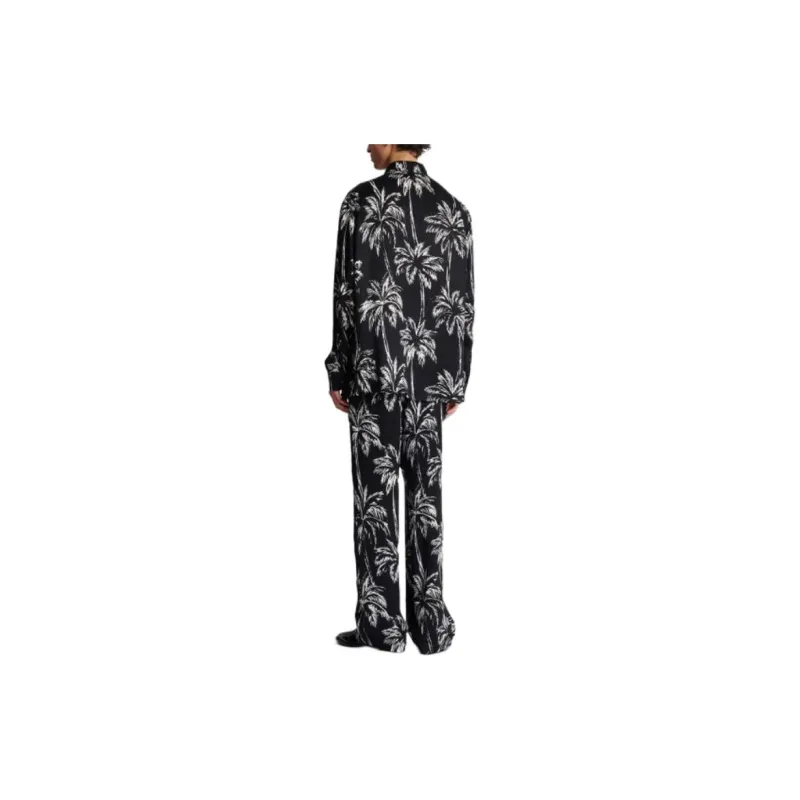 BALMAIN Floral Patterned Shirt-4