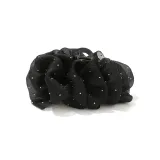 Polka Dot Bubbles Clip-Black