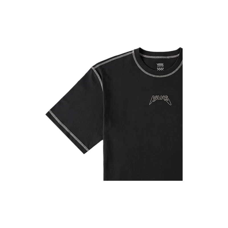 Vans Regular T Shirt Women's Gray Black-3