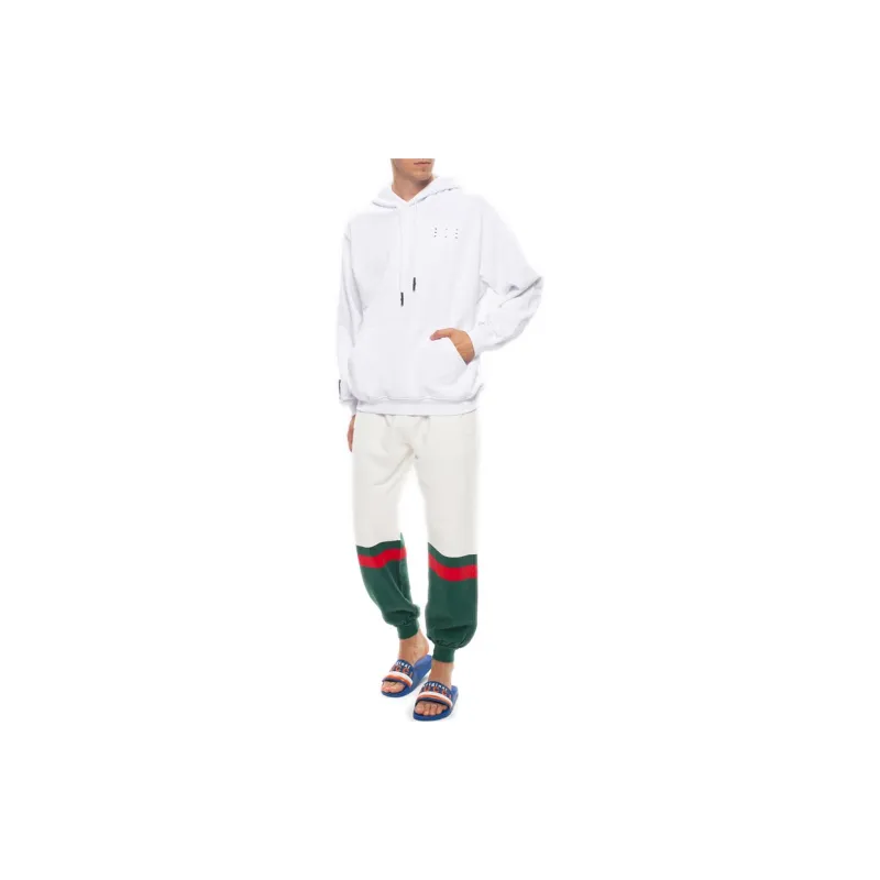 GUCCI Knitted Sweatpants Men's White-1