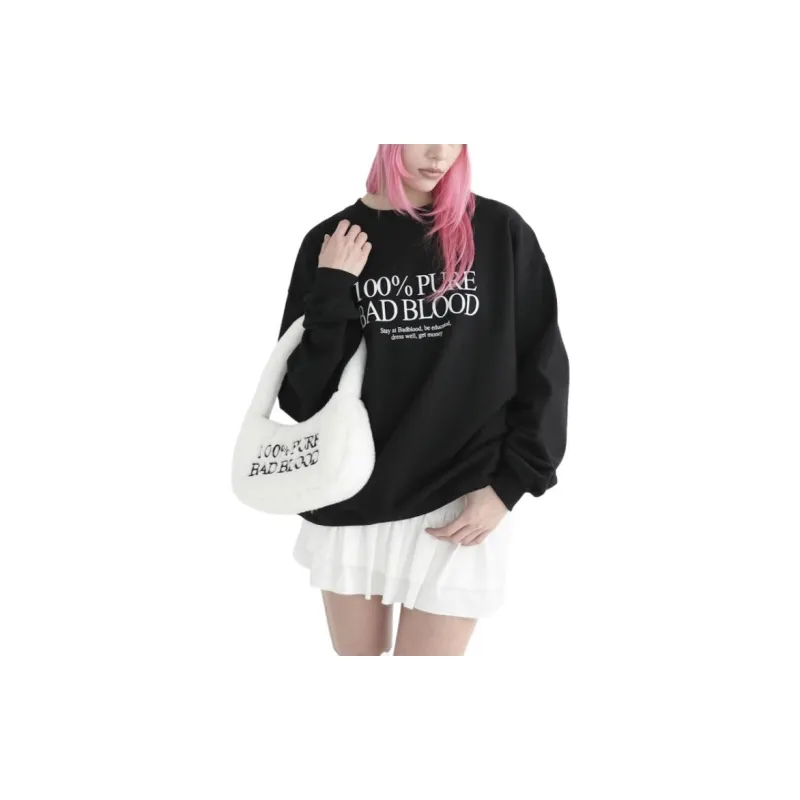BADBLOOD Sweatshirt Unisex Black-2