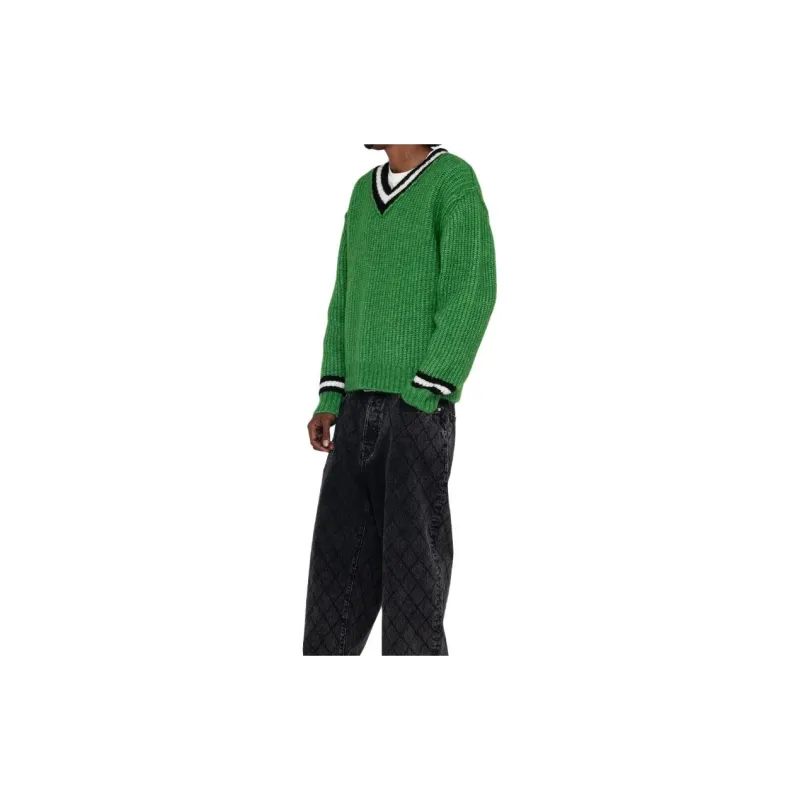 Stussy FW23 MOHAIR TENNIS SWEATER-2