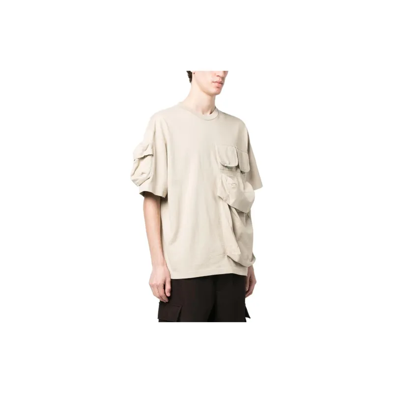 Jacquemus T-Shirts Men Gray-3
