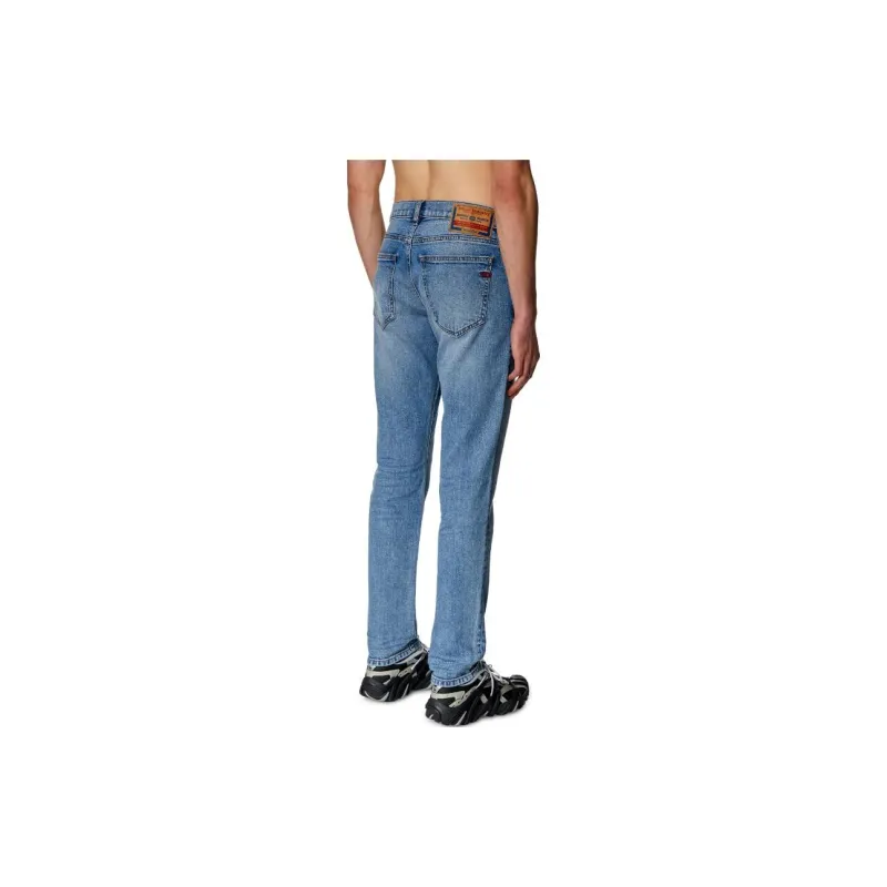 DIESEL 2019 D Strukt Logo Patch Skinny Jeans-3