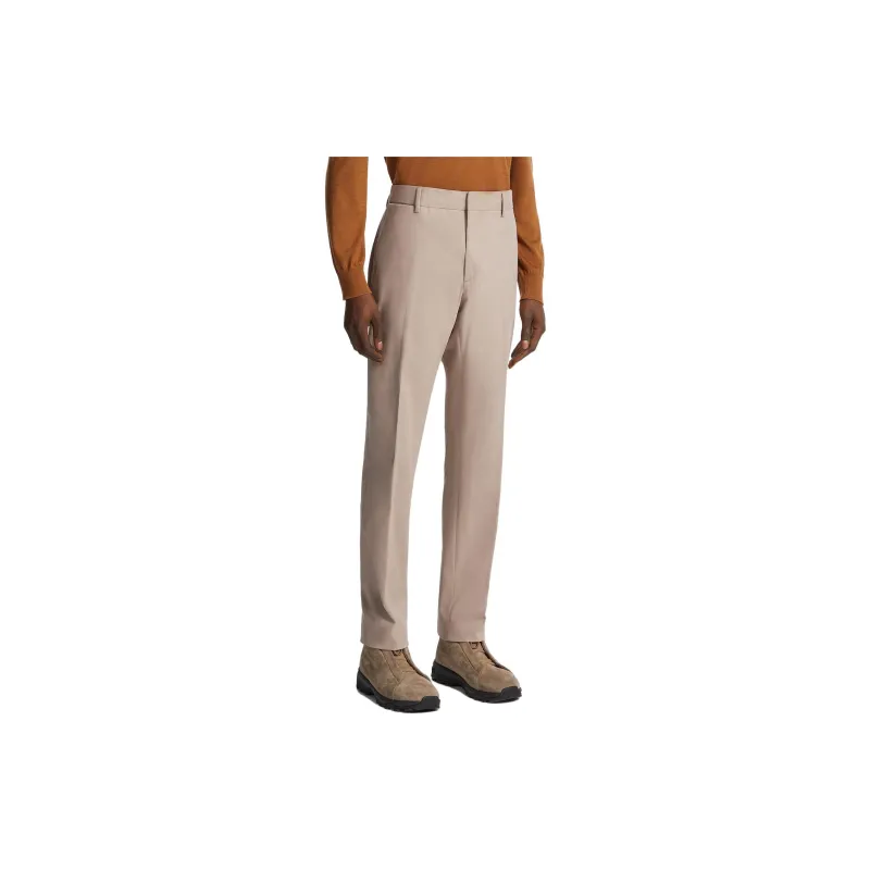 Ermenegildo Zegna Mid Rise Cropped Chinos-7