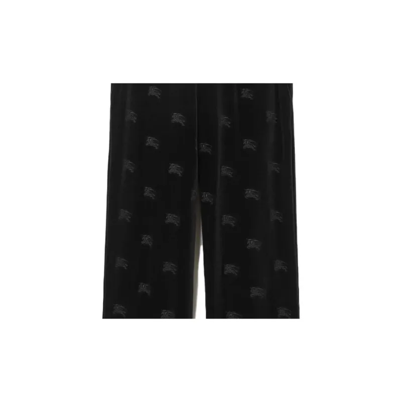 Burberry Ekd Velvet Track Pants-5