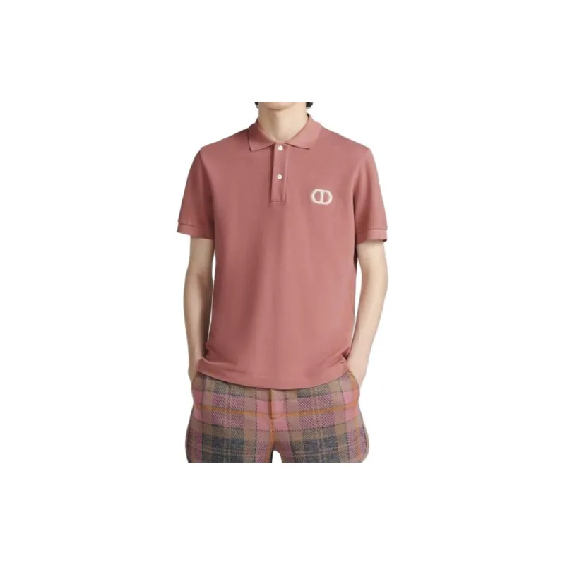 DIOR SS23 T Shirt Men's Light Pink-2