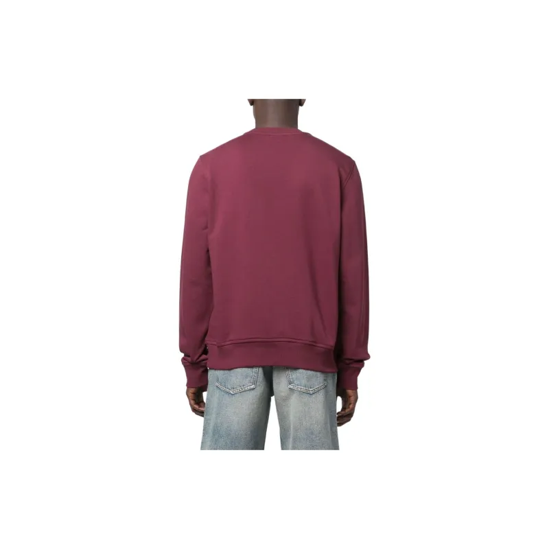 DIESEL Sweatshirts Unisex Deep Red-4
