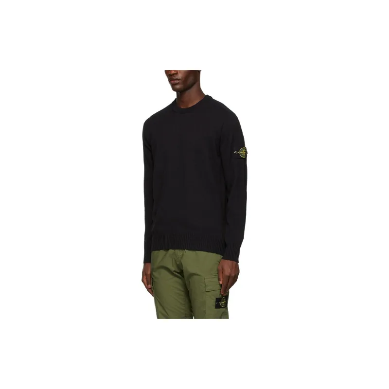 STONE ISLAND Sweaters Men Black-2