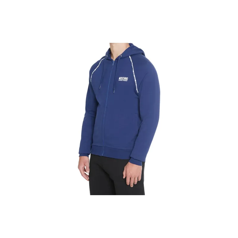 MOSCHINO Jackets Men Blue-1