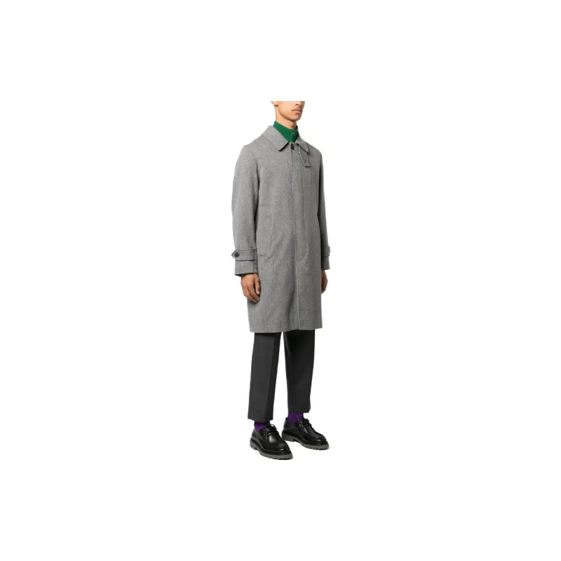 Mackintosh Didsbury Button-up Wool Coat-3