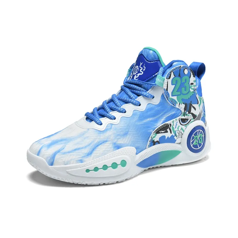 MUSNODO Shock Absorbers With Slip Resistant And Abrasion Resistant Properties High Top Basketball Shoes Unisex-27