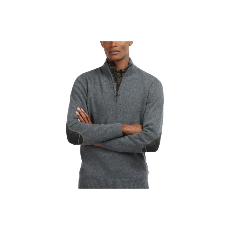 BARBOUR High Neck Knitted Jumper-3