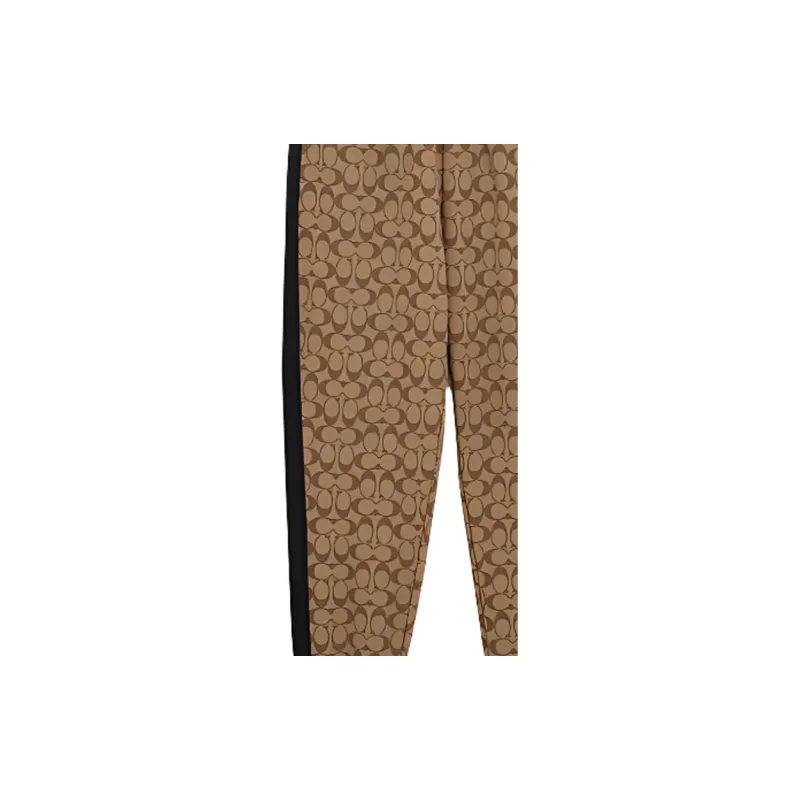 COACH SS24 Casual Pants Men's Khaki-4