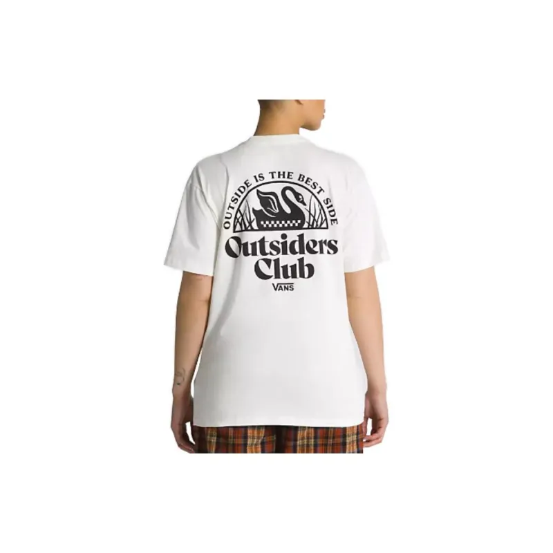 Vans OUTSIDERS CLUB T-Shirts Unisex White-3