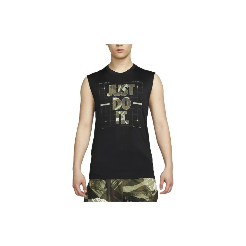 Nike Tank Tops Men Black-2