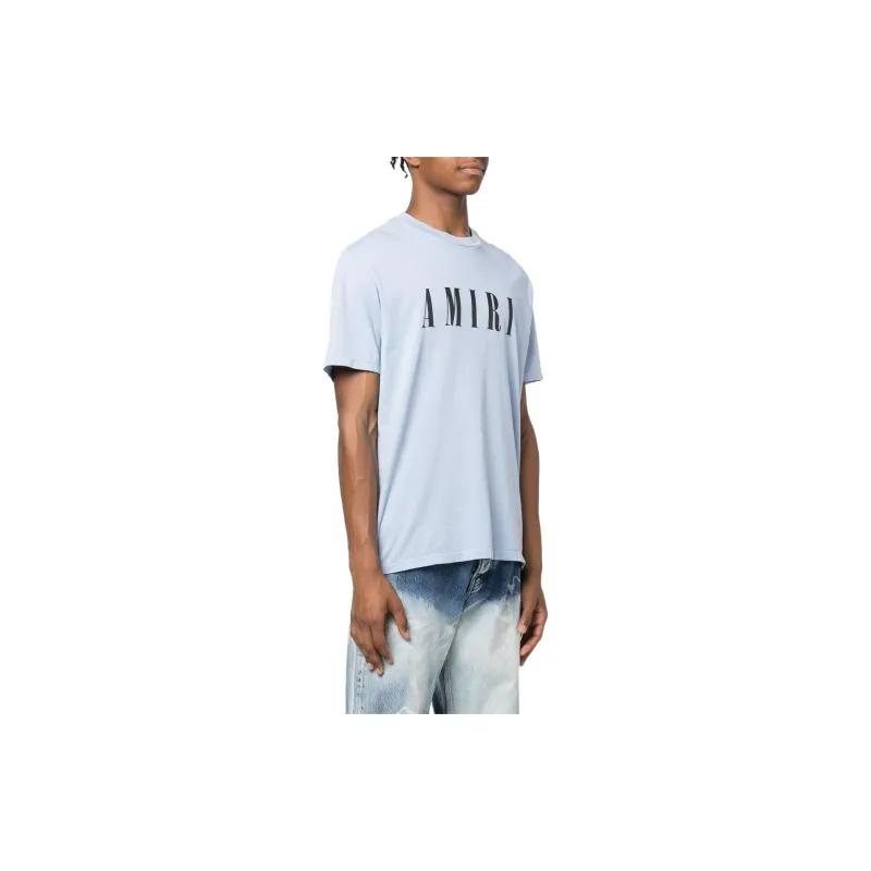 AMIRI T-Shirts Men Light Blue-3