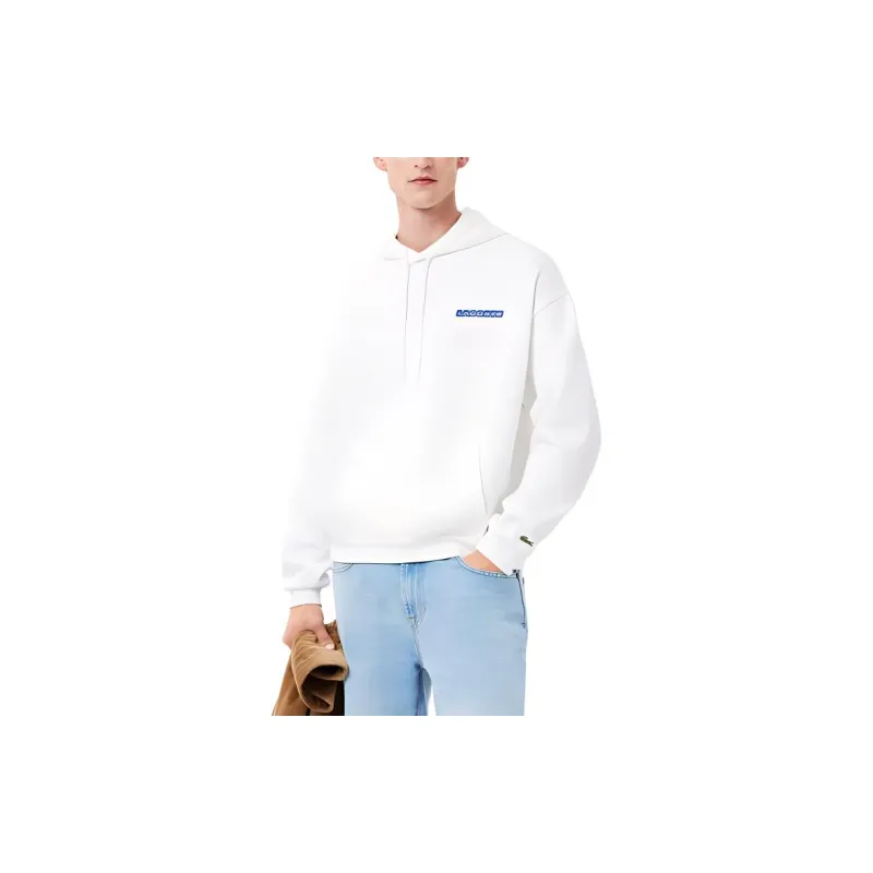 LACOSTE Logo print Hoodie-2